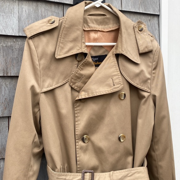 Adam Row by Richman trench coat - Picture 8 of 16